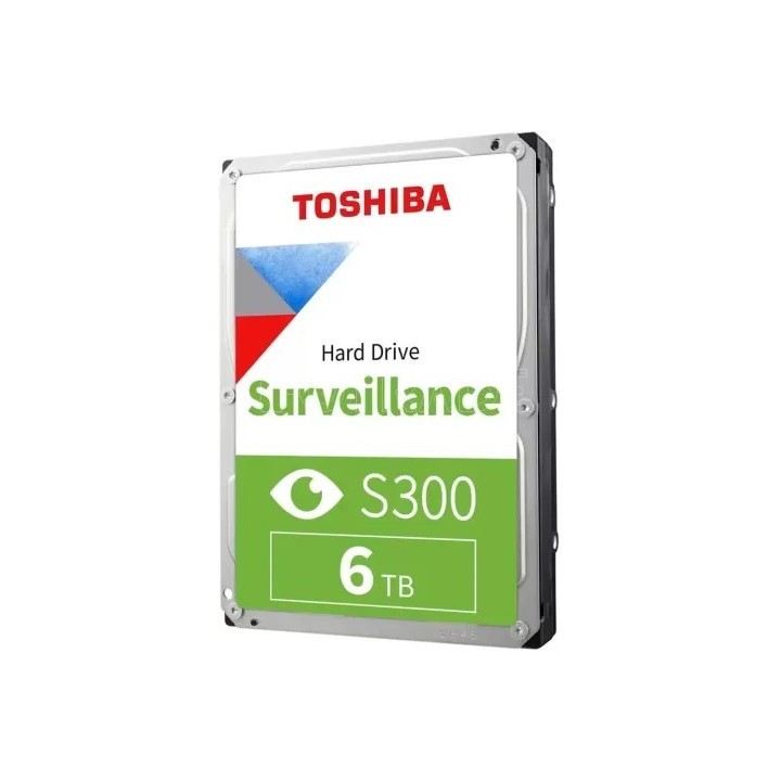 Disque dur 3,5" Toshiba S300 Surveillance 6To - S-ATA | Ordiland