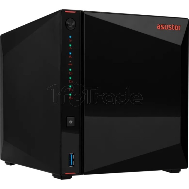 Serveur NAS Asustor Nimbustor 4 Gen2 AS-5404T | Ordiland
