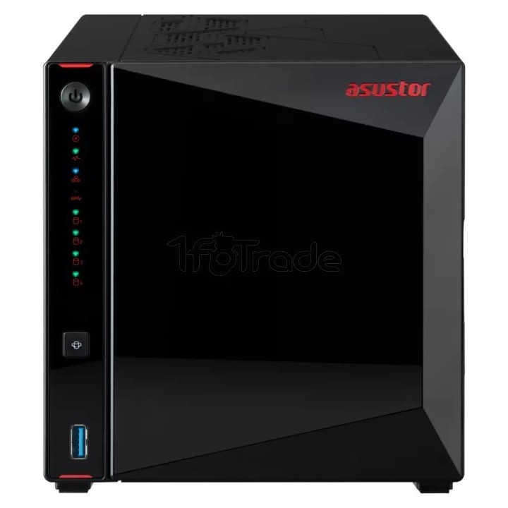 Serveur NAS Asustor Nimbustor 4 Gen2 AS-5404T | Ordiland