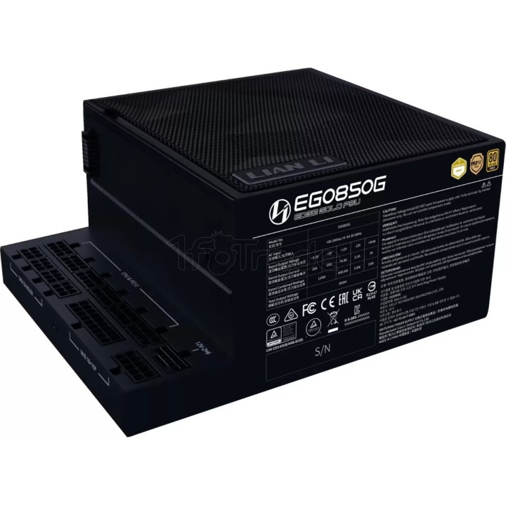 Alimentation ATX Lian Li Edge Gold - 850W (Noir) | Ordiland