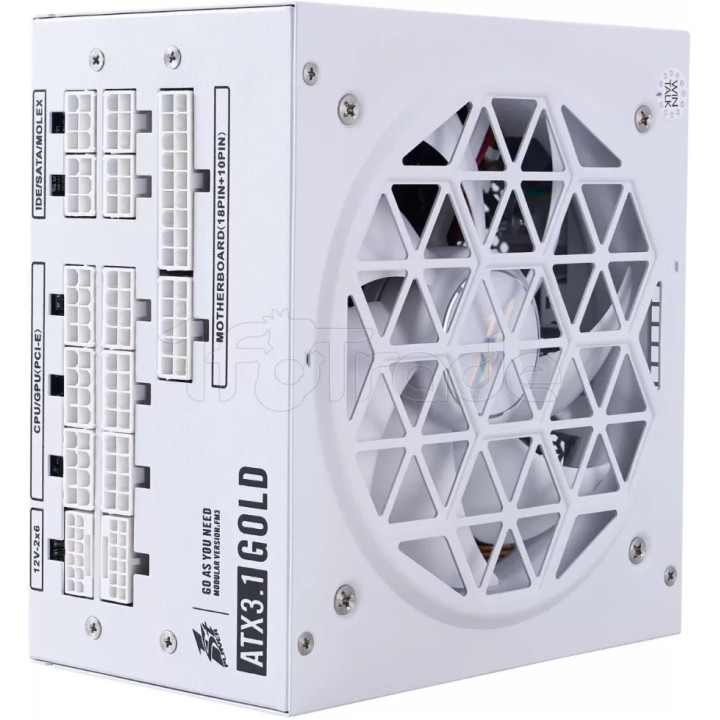 Alimentation ATX 1stPlayer NGDP Gold - 1200W (Blanc) | Ordiland