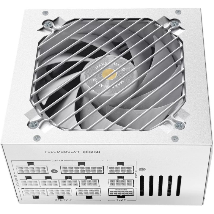 Alimentation ATX Mars Gaming MPB Pro-SI - 850W (Blanc) | Ordiland
