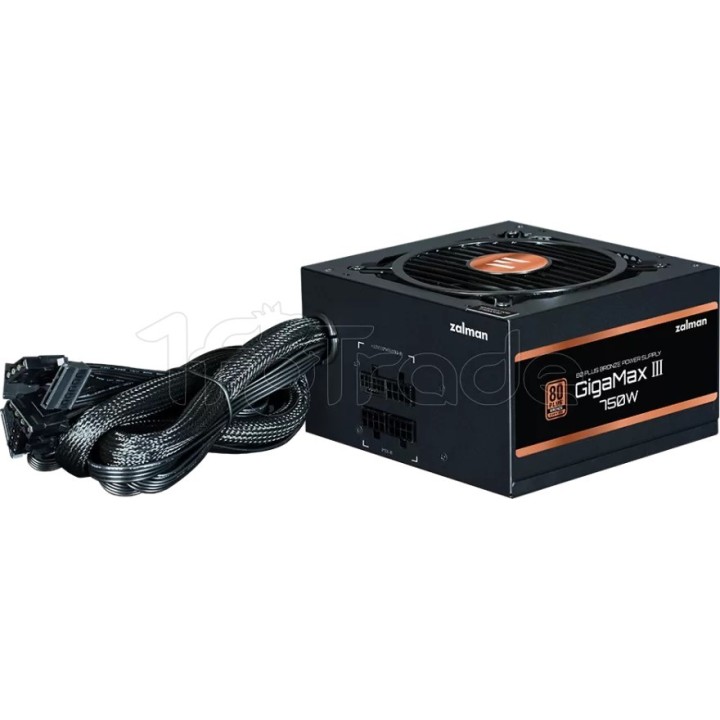 Alimentation ATX Zalman GigaMax GVIII - 750W (Noir) | Ordiland