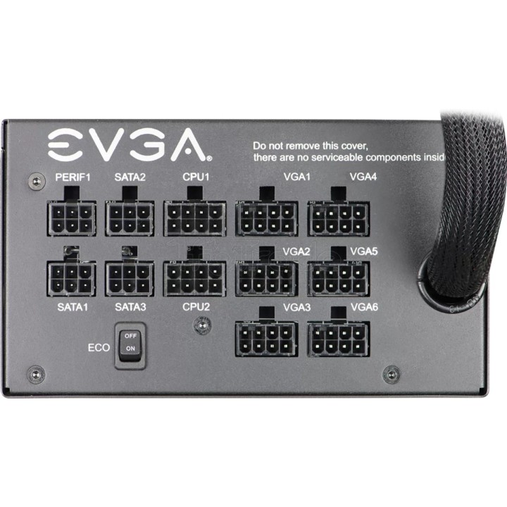 Alimentation ATX EVGA GQ - 1000W (Noir) | Ordiland