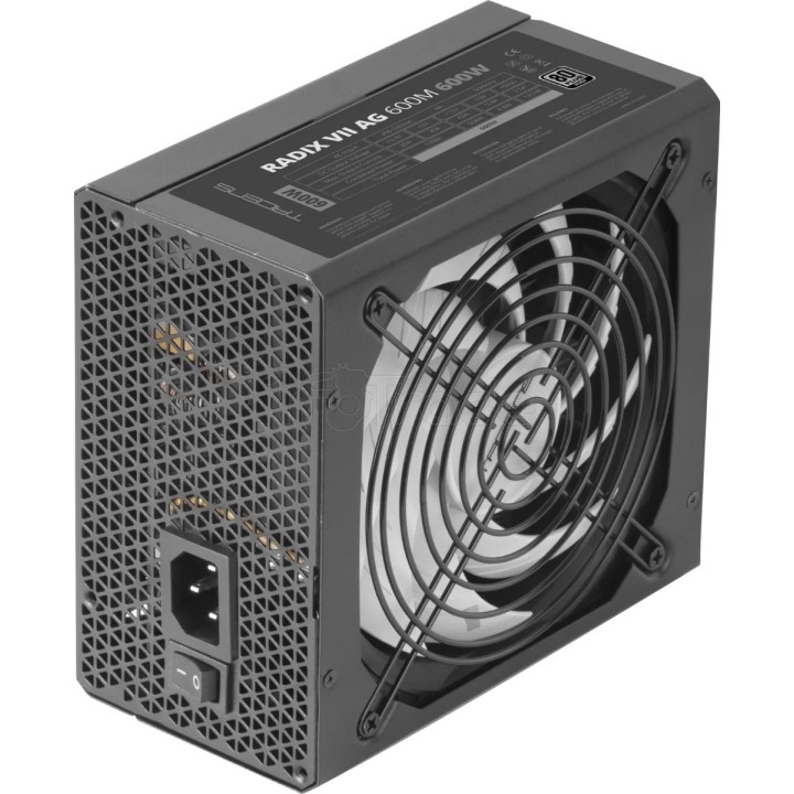 Alimentation ATX Tacens Radix VII AG M - 600W (Noir) | Ordiland