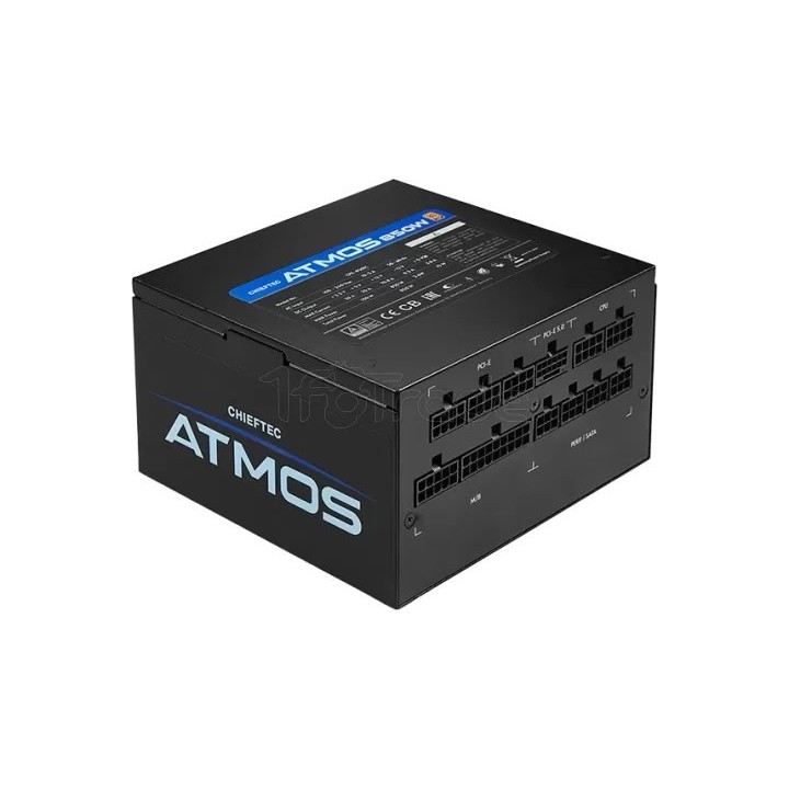 Alimentation ATX Chieftec Atmos CPX-FC - 850W (Noir) | Ordiland