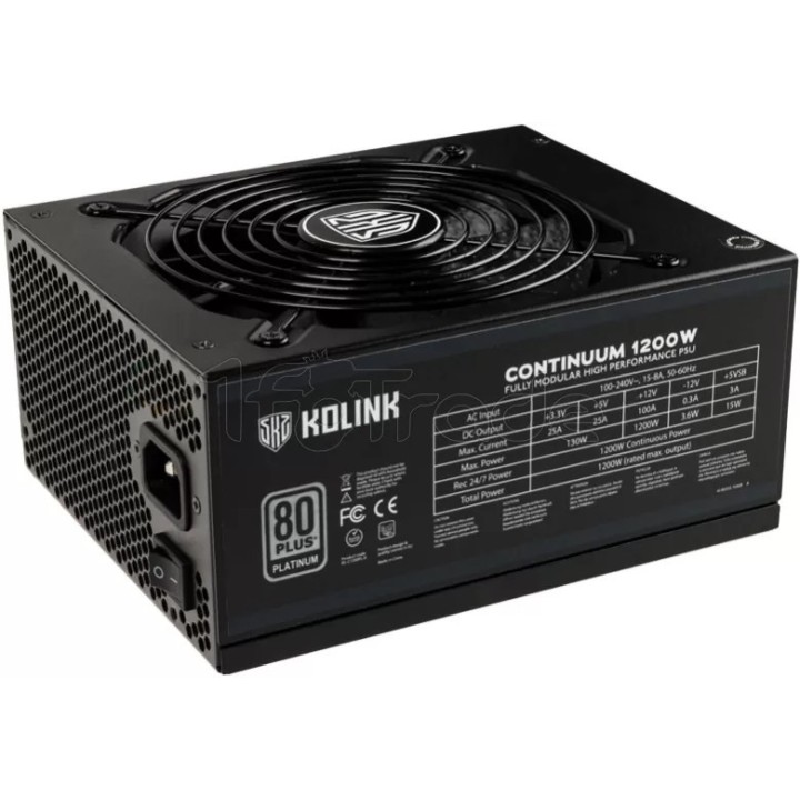 Alimentation ATX Kolink Continuum v2 - 1050W | Ordiland