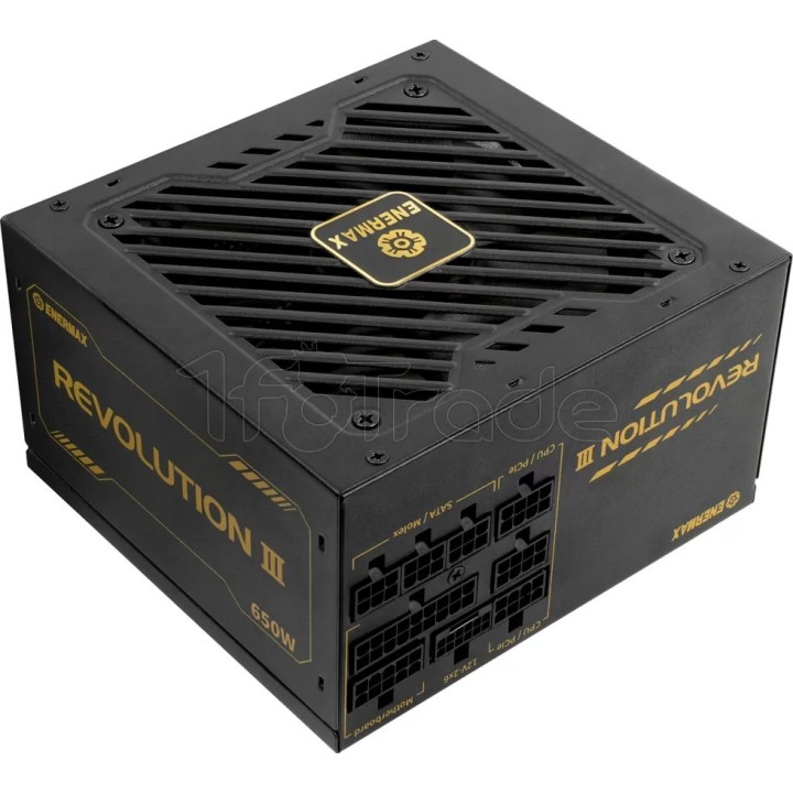 Alimentation ATX Enermax Revolution III - 650W (Noir) | Ordiland