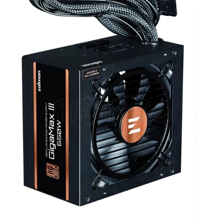 Alimentation ATX Zalman GigaMax GVIII - 850W (Noir) | Ordiland