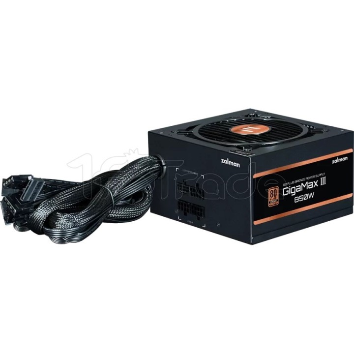 Alimentation ATX Zalman GigaMax GVIII - 850W (Noir) | Ordiland