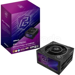 Alimentation ATX ASRock Phantom Gaming - 750W (Noir) | Ordiland