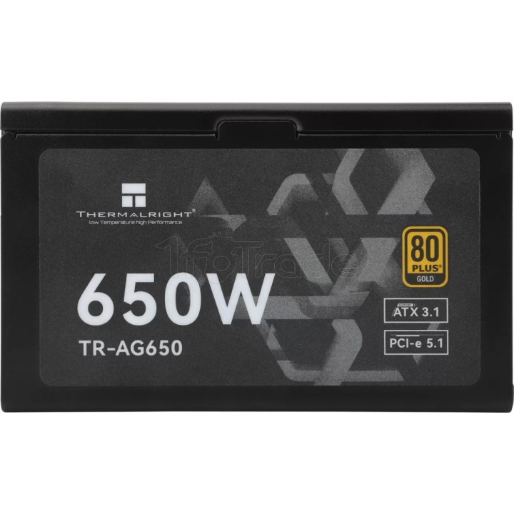 Alimentation ATX Thermalright AG - 650W (Noir) | Ordiland