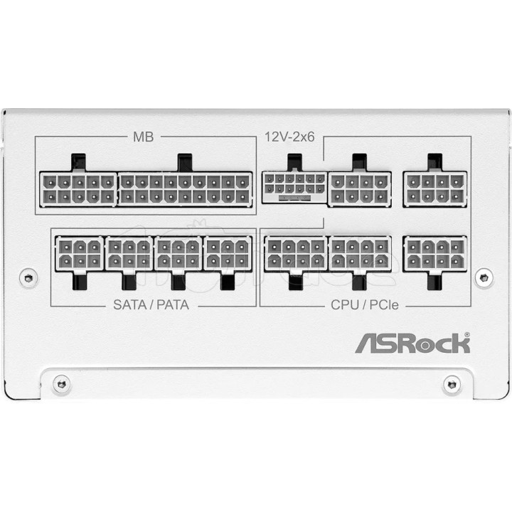 Alimentation ATX ASRock Steel Legend - 1000W (Blanc) | Ordiland