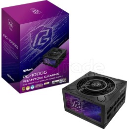 Alimentation ATX ASRock Phantom Gaming - 1000W (Noir) | Ordiland