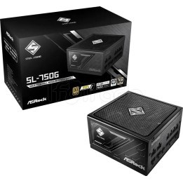Alimentation ATX ASRock Steel Legend - 750W (Noir) | Ordiland