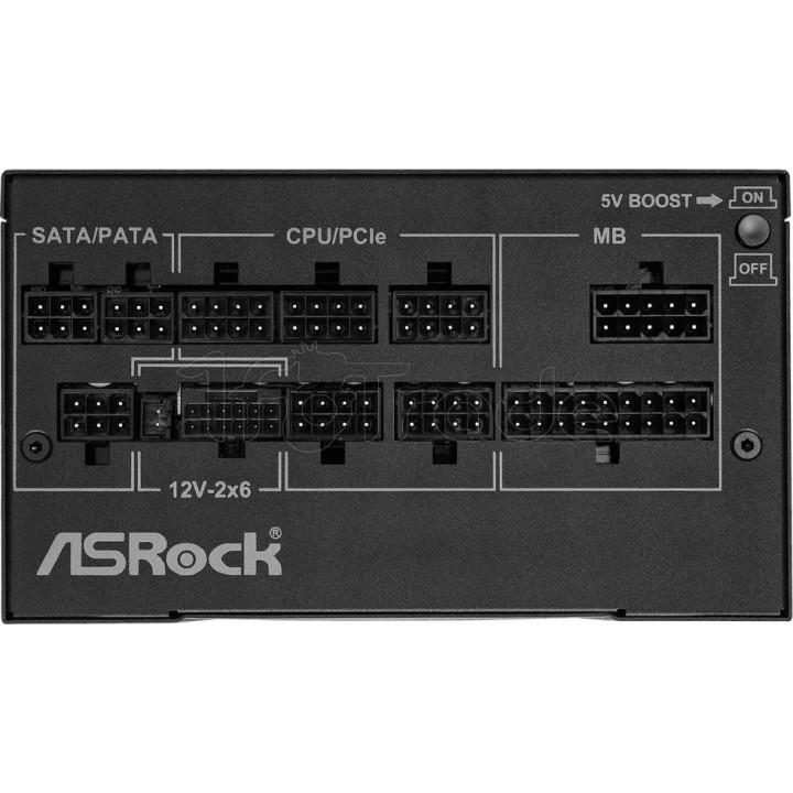 Alimentation ATX ASRock Phantom Gaming - 850W (Noir) | Ordiland