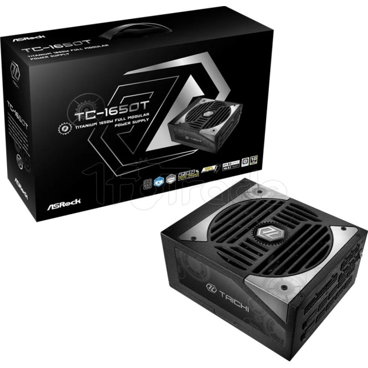 Alimentation ATX ASRock Taichi - 1650W (Noir/Argent) | Ordiland