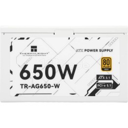 Alimentation ATX Thermalright AG - 650W (Blanc) | Ordiland