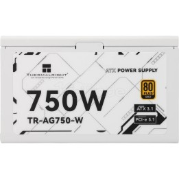 Alimentation ATX Thermalright AG - 750W (Blanc) | Ordiland