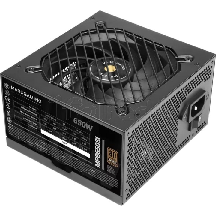 Alimentation ATX Mars Gaming MPB Pro SI - 650W (Noir) | Ordiland