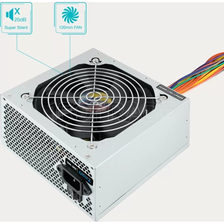 Alimentation ATX TooQ Ecopower II SSE - 500W (OEM) | Ordiland