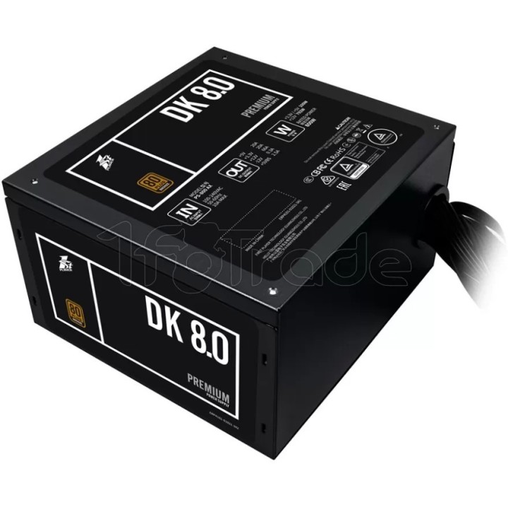 Alimentation ATX 1stPlayer DK Premium - 800W (Noir) | Ordiland