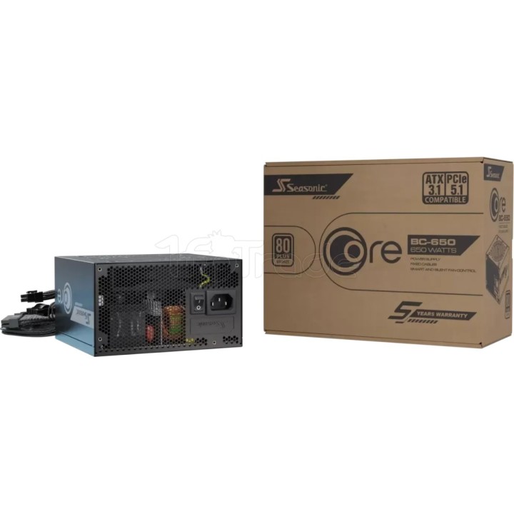 Alimentation ATX Seasonic Core BC - 650W (Noir) | Ordiland