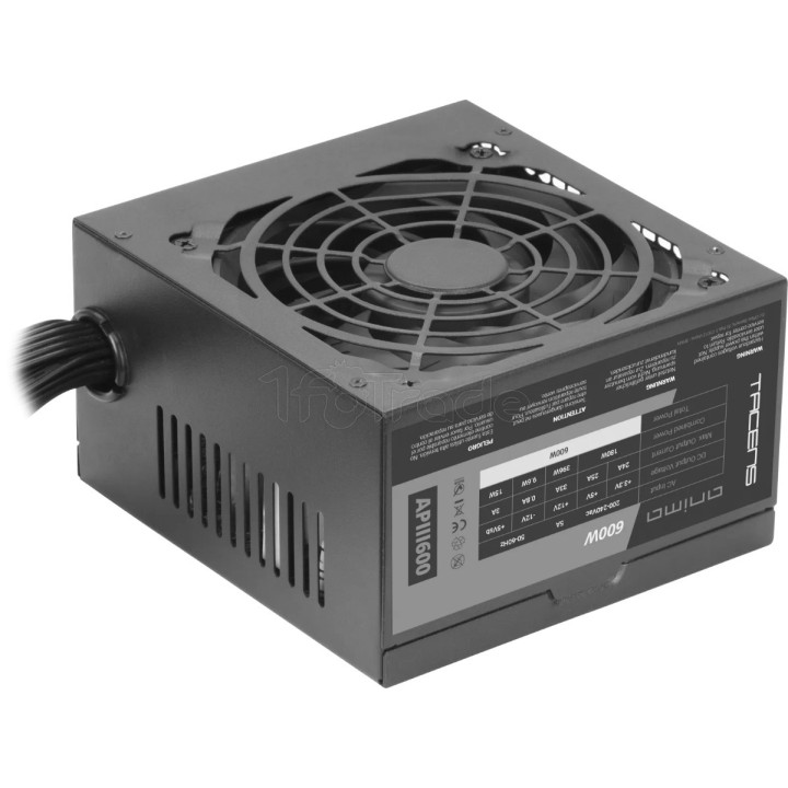 Alimentation ATX Anima APIII - 600W (Noir) | Ordiland