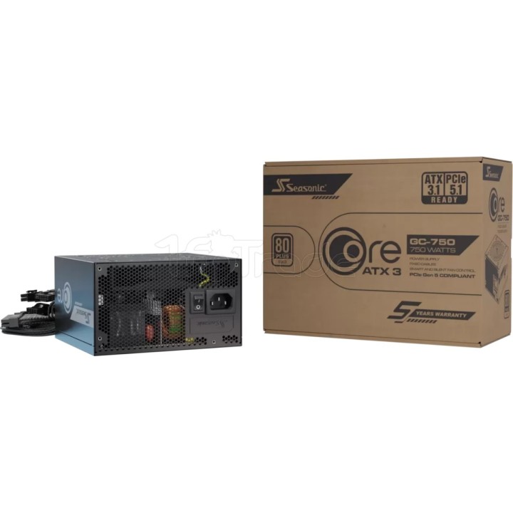 Alimentation ATX Seasonic Core GC - 750W (Noir) | Ordiland