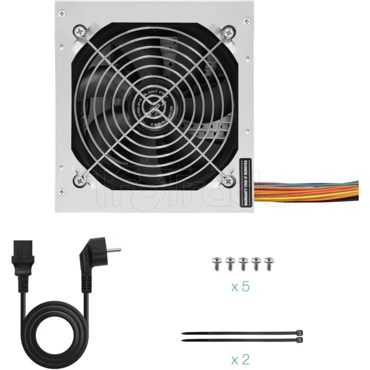 Alimentation ATX TooQ Ecopower II INT - 500W | Ordiland