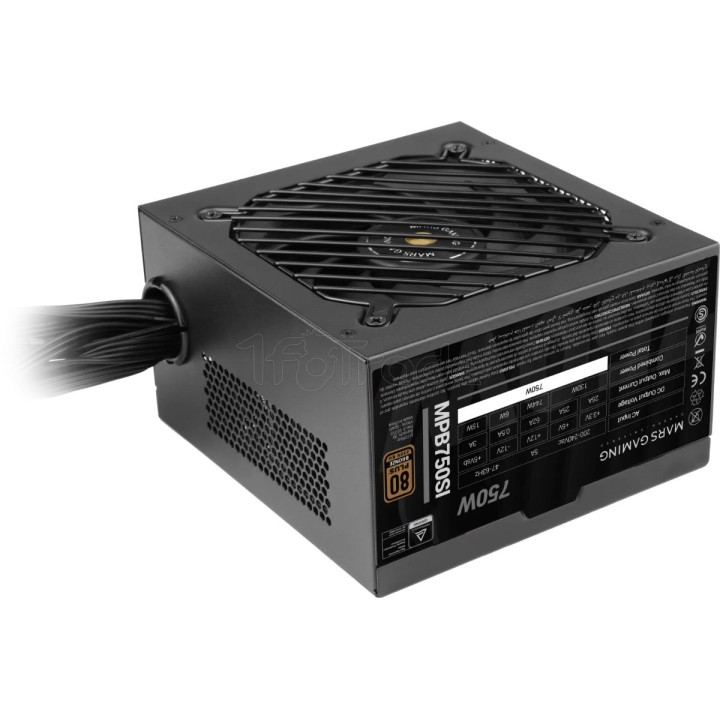 Alimentation ATX Mars Gaming MPB-SI - 750W (Noir) | Ordiland