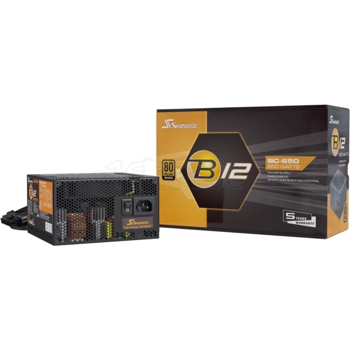 Alimentation ATX Seasonic B12 BC - 650W | Ordiland