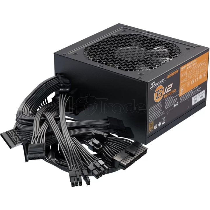 Alimentation ATX Seasonic B12 BC - 650W | Ordiland