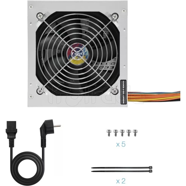 Alimentation ATX TooQ Apolo - 500W (Gris) | Ordiland