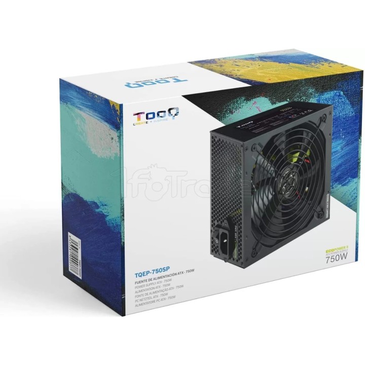 Alimentation ATX TooQ Apolo - 750W (Noir) | Ordiland