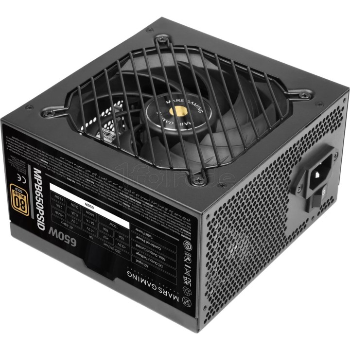 Alimentation ATX Mars Gaming MPB Pro SID - 650W (Noir) | Ordiland