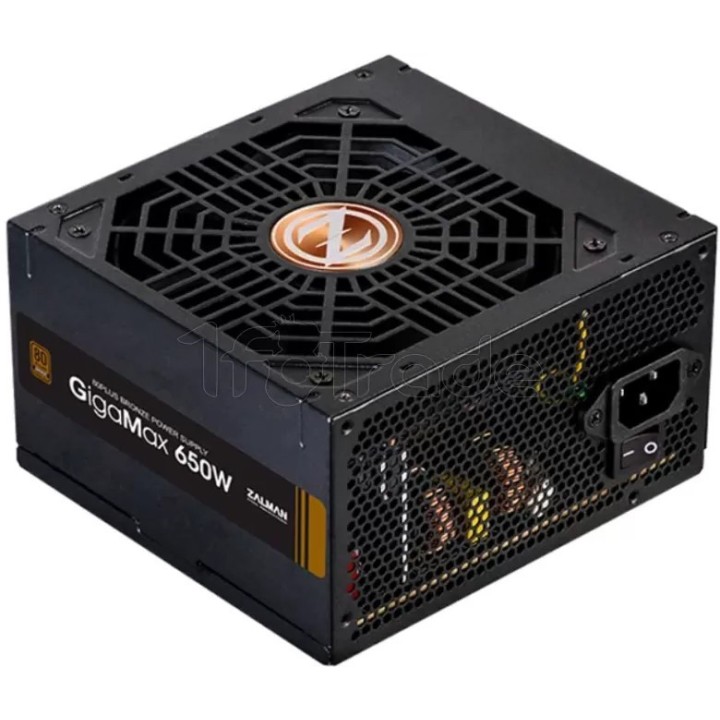 Alimentation ATX Zalman GigaMax GVII - 650W (Noir) | Ordiland