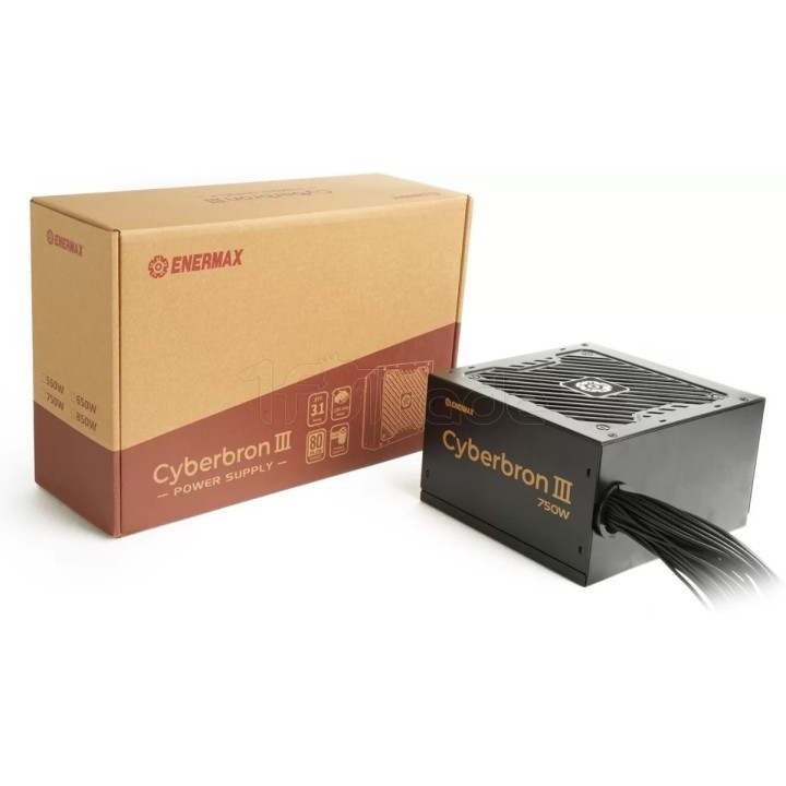 Alimentation ATX Enermax CyberBron III - 750W (Noir) | Ordiland