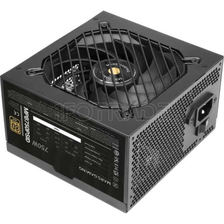 Alimentation ATX Mars Gaming MPB-PSID - 750W (Noir) | Ordiland