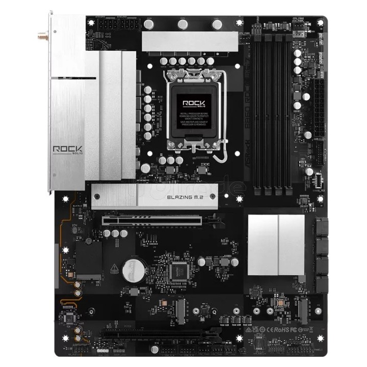 Carte mère ASRock B860 Rock WiFi 7 (Intel LGA 1851) | Ordiland
