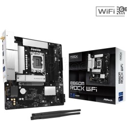 Carte mère ASRock B860M Rock WiFi (Intel LGA 1851) | Ordiland