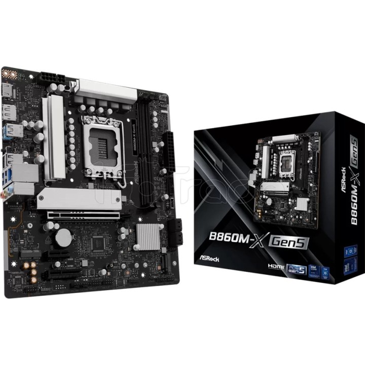 Carte mère ASRock B860M-X Gen5 (Intel LGA 1851) Micro | Ordiland