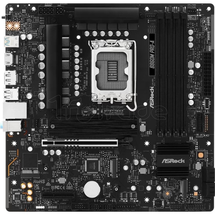 Carte mère ASRock B860M Pro-A (Intel LGA 1851) Micro | Ordiland