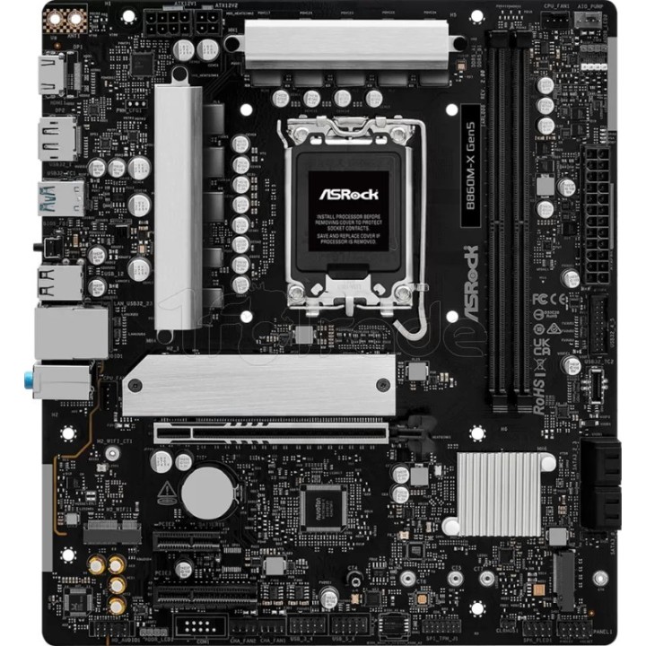 Carte mère ASRock B860M-X Gen5 (Intel LGA 1851) Micro | Ordiland