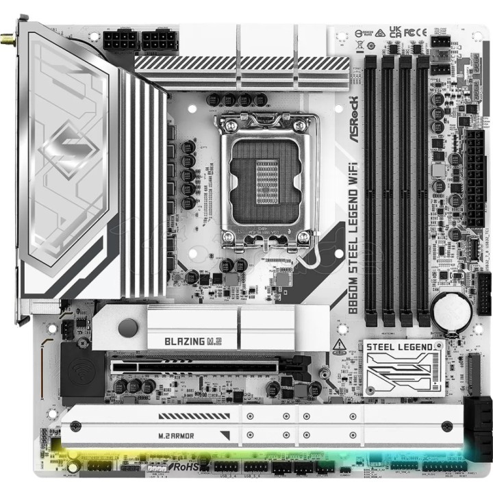 Carte mère ASRock B860M Steel Legend WiFi (Intel LGA | Ordiland