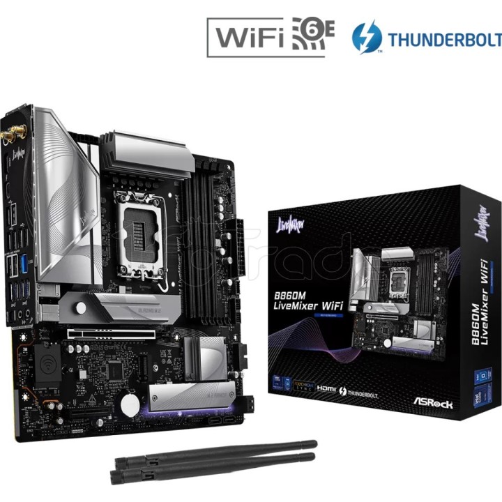Carte mère ASRock B860M LiveMixer WiFi (Intel LGA | Ordiland