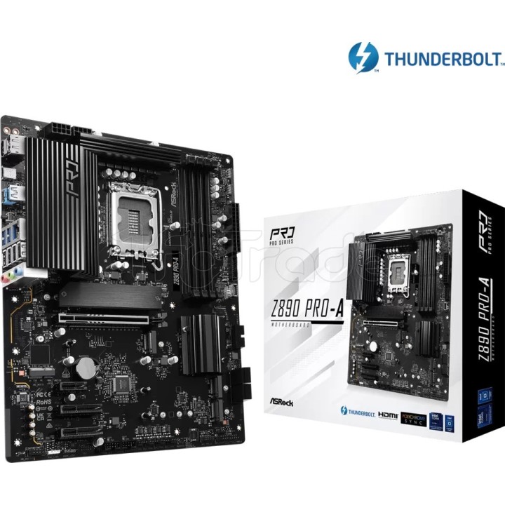 Carte mère ASRock Z890 Pro-A (Intel LGA 1851) | Ordiland