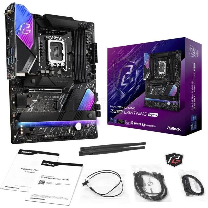 Carte mère ASRock Z890 Lightning WiFi (Intel LGA 1851) | Ordiland
