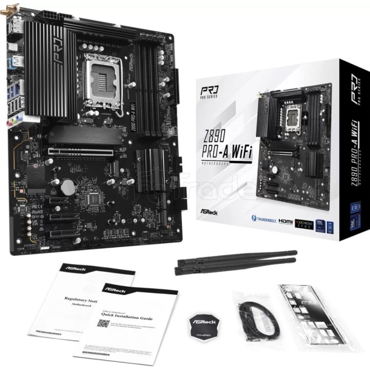 Carte mère ASRock Z890 Pro-A WiFi (Intel LGA 1851) | Ordiland