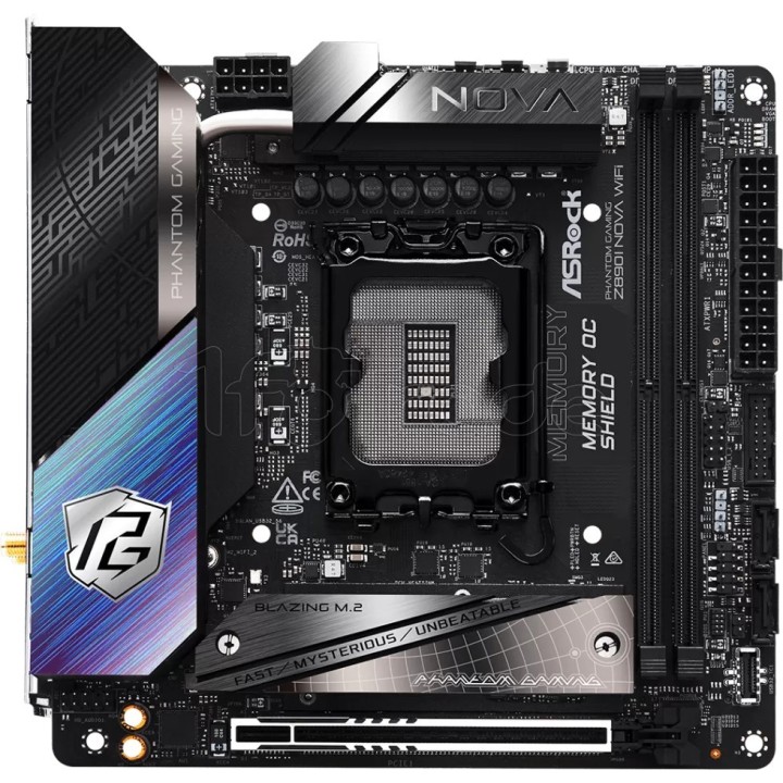 Carte mère ASRock Z890I Phantom Gaming Nova WiFi | Ordiland